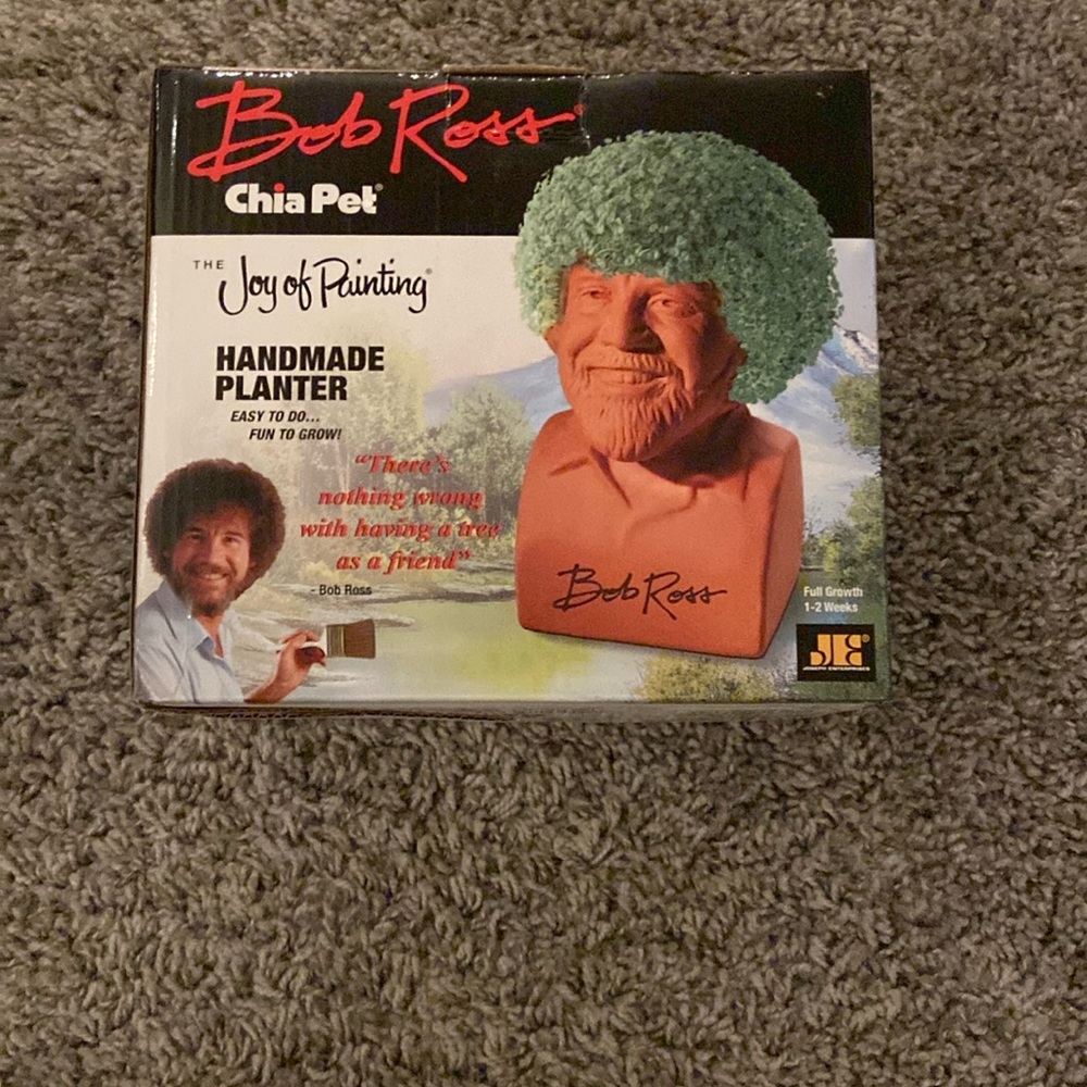 Bob Ross
Chia Pet